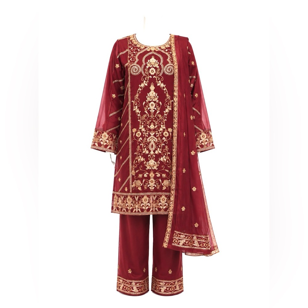 Fancy Pakistani Boutique Chiffon Party Dress